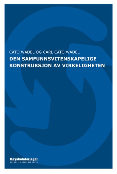 Omslag av "Den samfunnsvitenskapelige konstruksjon av virkeligheten"