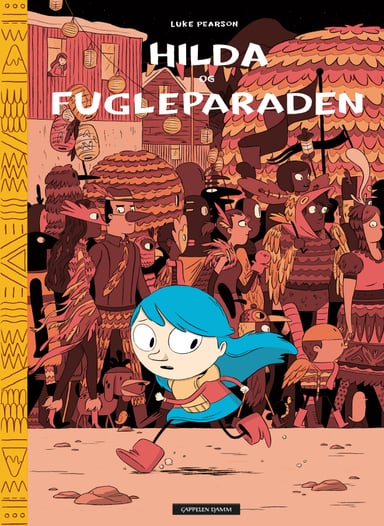 Omslag av "Hilda og Fugleparaden"