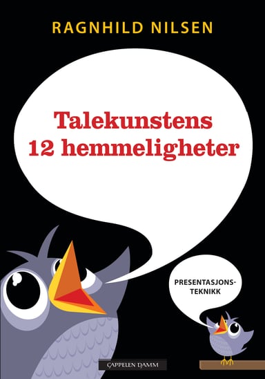 Omslag av "Talekunstens 12 hemmeligheter"