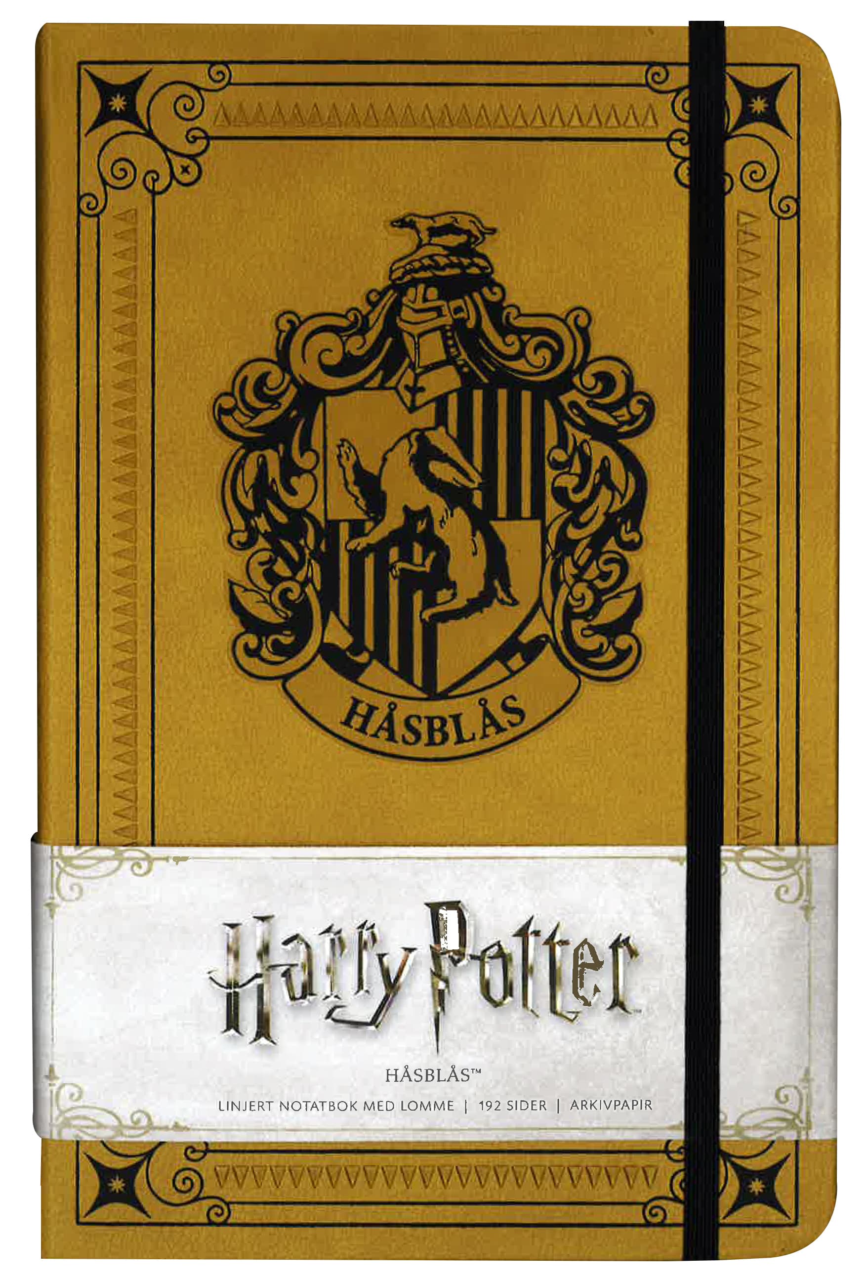 Omslag Harry Potter Håsblås linjert notatbok (Innbundet)