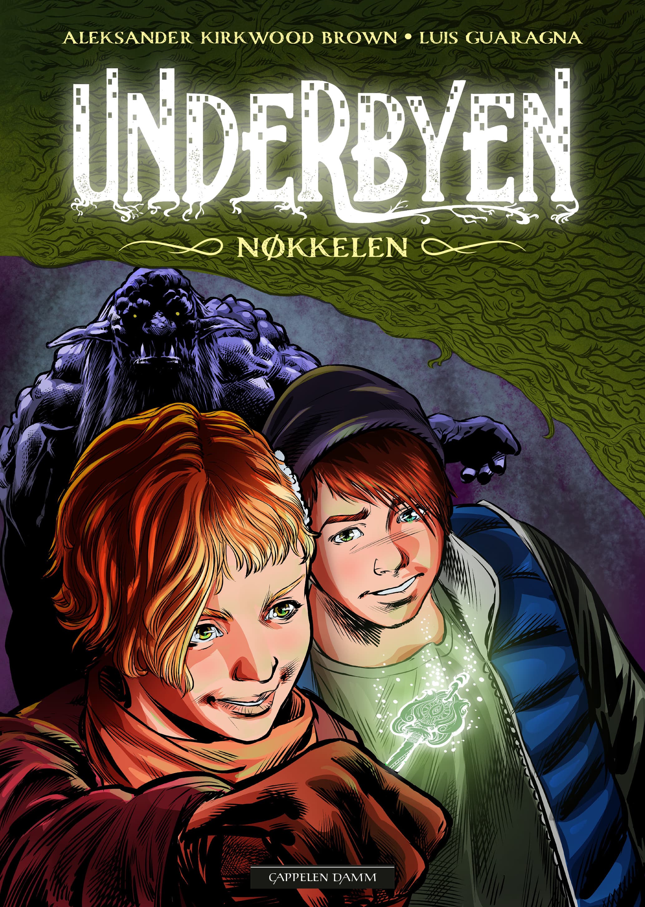 Omslag Underbyen: Nøkkelen av Aleksander Kirkwood Brown (Ebok)