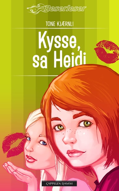 Omslag av "Kysse, sa Heidi"