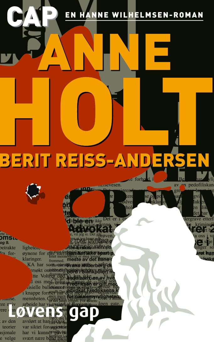 Omslag Løvens gap av Anne Holt og Berit Reiss-Andersen (Heftet)