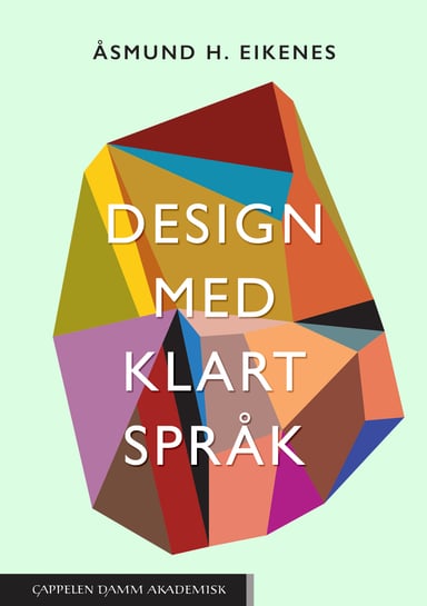 Omslag av "Design med klart språk"