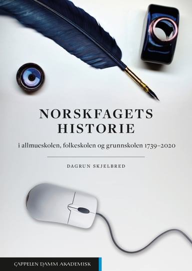 Omslag av "Norskfagets historie"