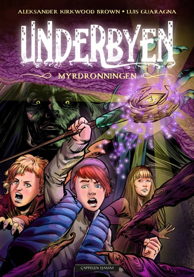 Omslag av "Underbyen - Myrdronningen"
