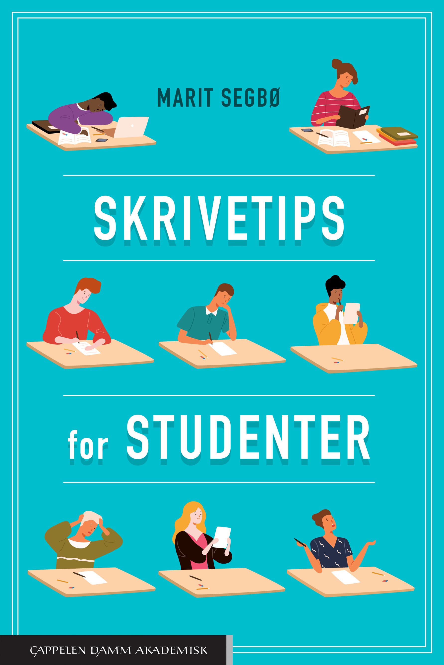 Omslag Skrivetips for studenter av Marit Segbø (Ebok)