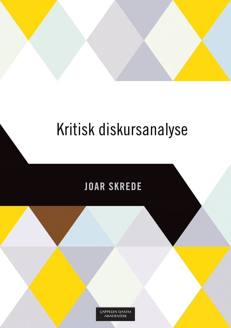 Omslag Kritisk diskursanalyse av Joar Skrede (Ebok)
