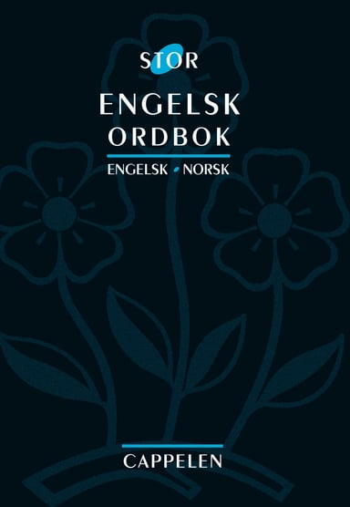 Omslag av "Stor engelsk ordbok"