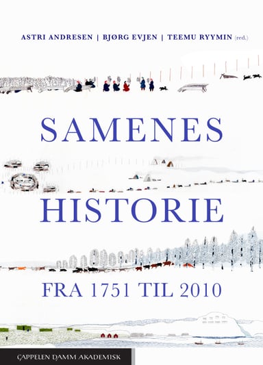 Omslag av "Samenes historie fra 1751 til 2010"