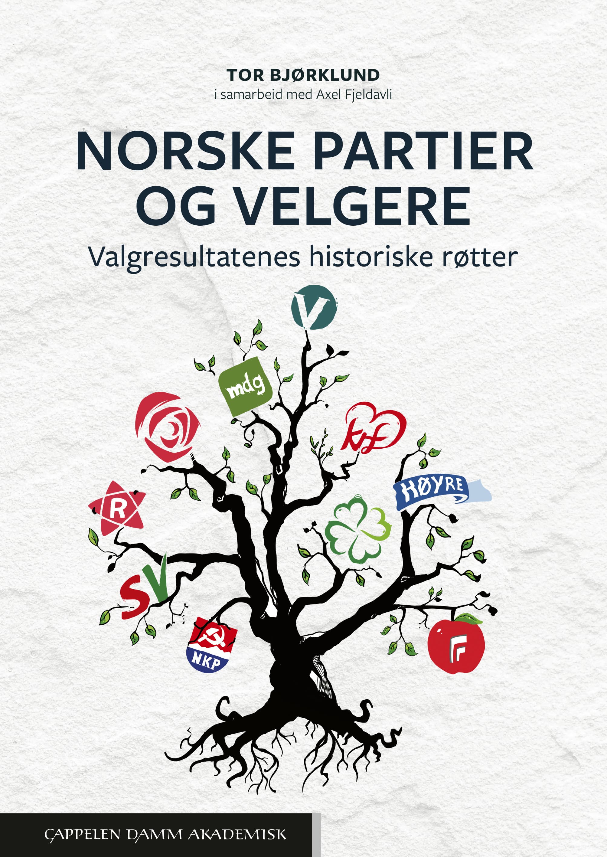 Omslag Norske partier og velgere av Tor Bjørklund i samarbeid med Axel Fjeldavli (Ebok)