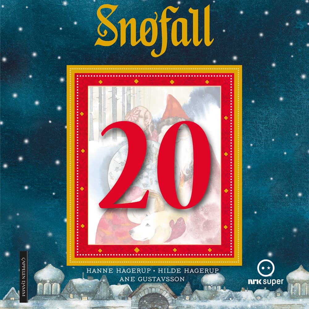 Omslag Snøfall 20. desember av Hanne Hagerup og Hilde Hagerup (Lydbok)