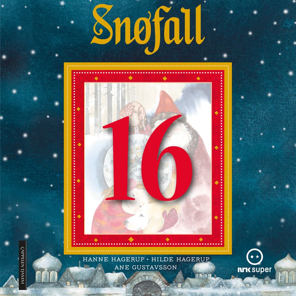 Omslag Snøfall 16. desember av Hanne Hagerup og Hilde Hagerup (Lydbok)