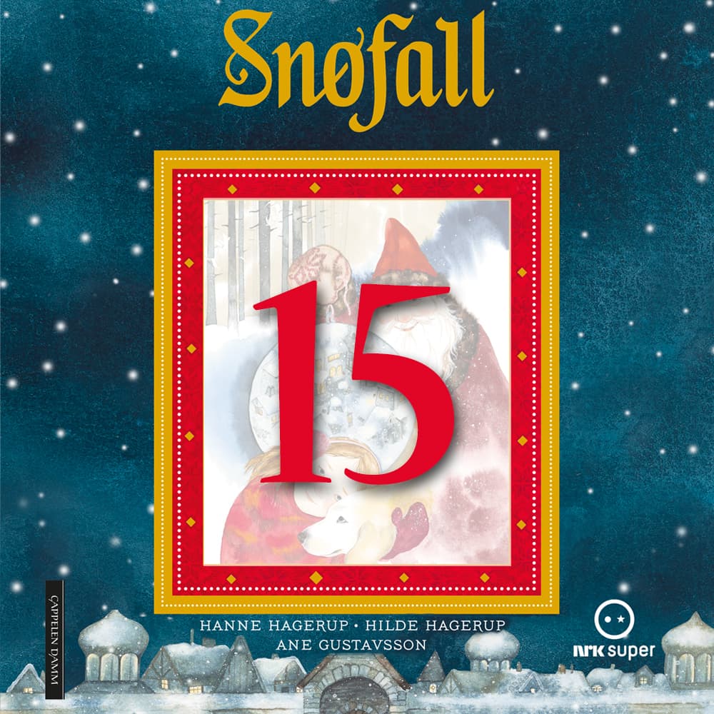 Omslag Snøfall 15. desember av Hanne Hagerup og Hilde Hagerup (Lydbok)