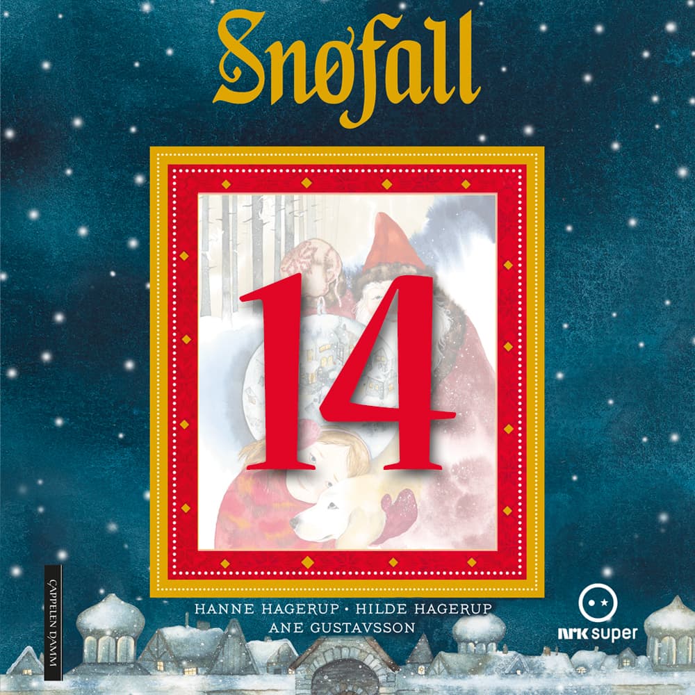 Omslag Snøfall 14. desember av Hanne Hagerup og Hilde Hagerup (Lydbok)
