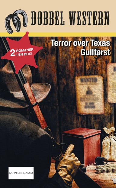 Omslag av "Terror over Texas/Gulltørst"