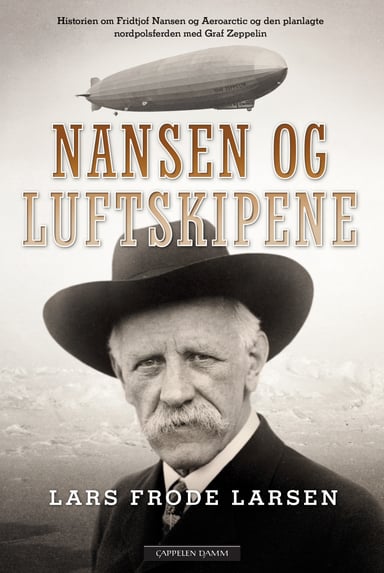 Omslag av "Nansen og luftskipene"