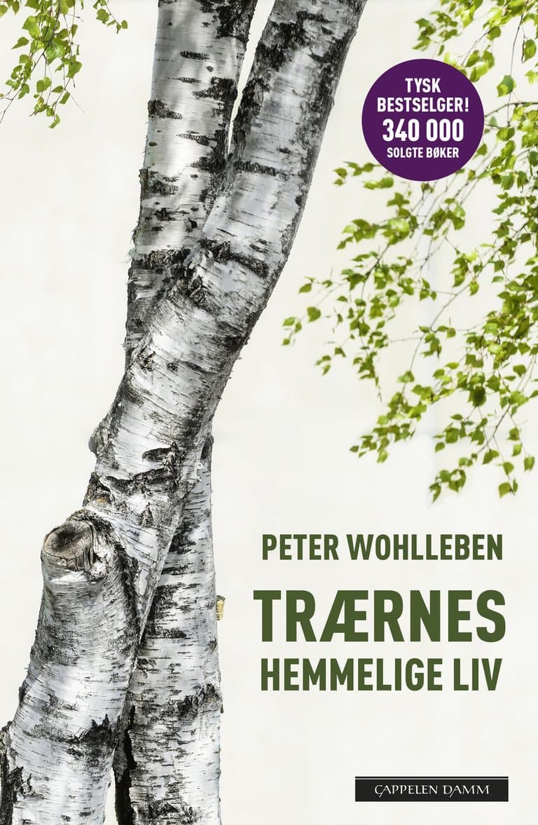 Omslag Trærnes hemmelige liv av Peter Wohlleben (Ebok)