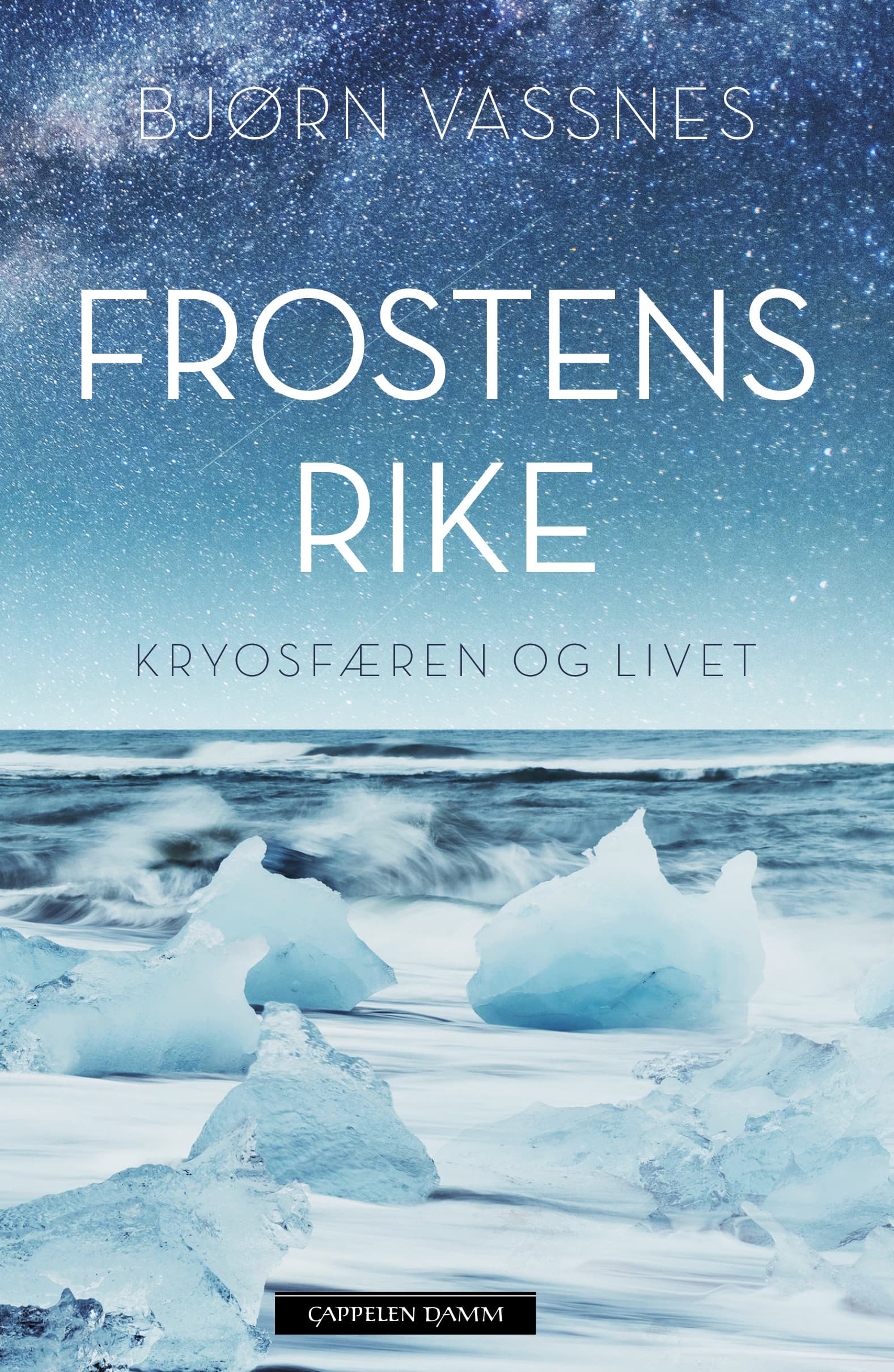 Omslag Frostens rike av Bjørn Vassnes (Innbundet)