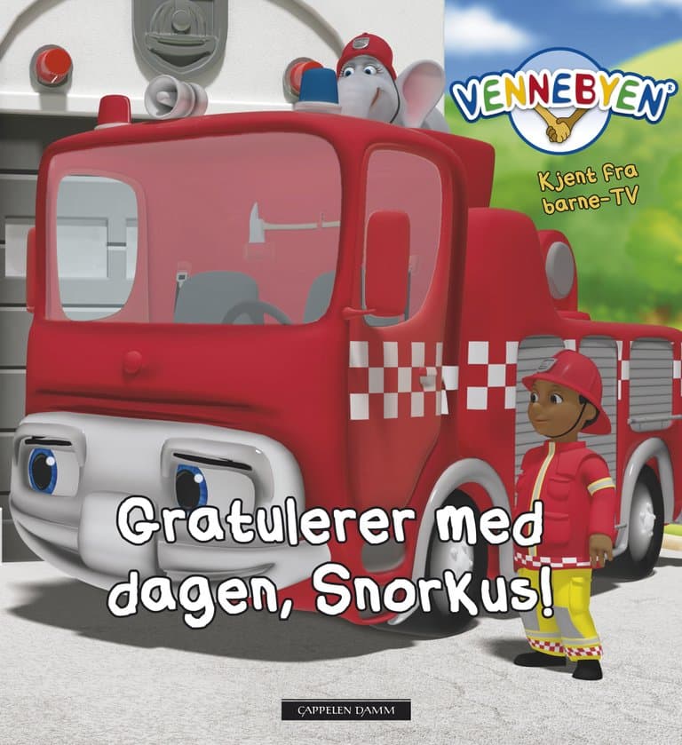 Omslag Vennebyen - Gratulerer med dagen, Snorkus! av CreaCon Entertainment AS (Innbundet)