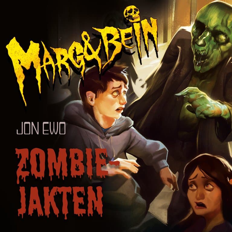 Omslag Zombiejakten av Jon Ewo (Lydbok)