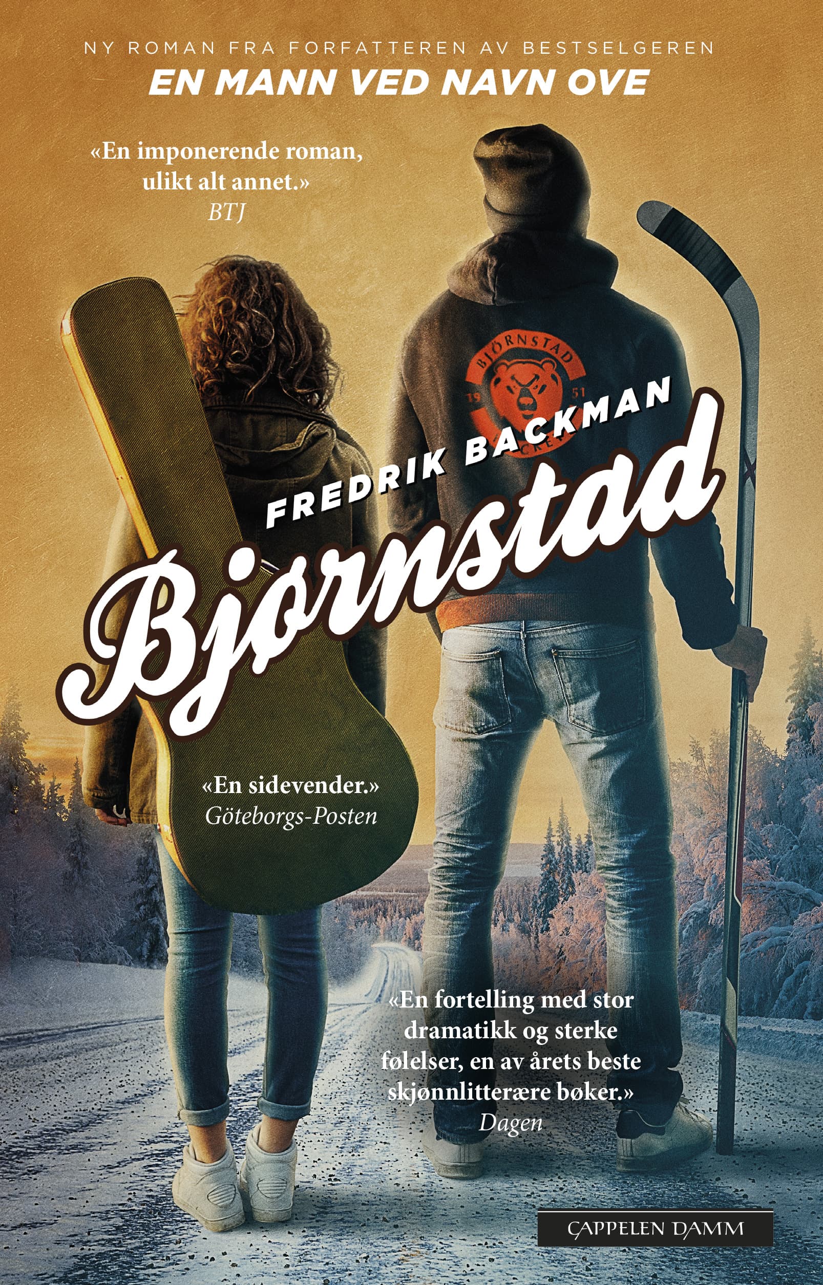 Omslag Bjørnstad av Fredrik Backman (Innbundet)