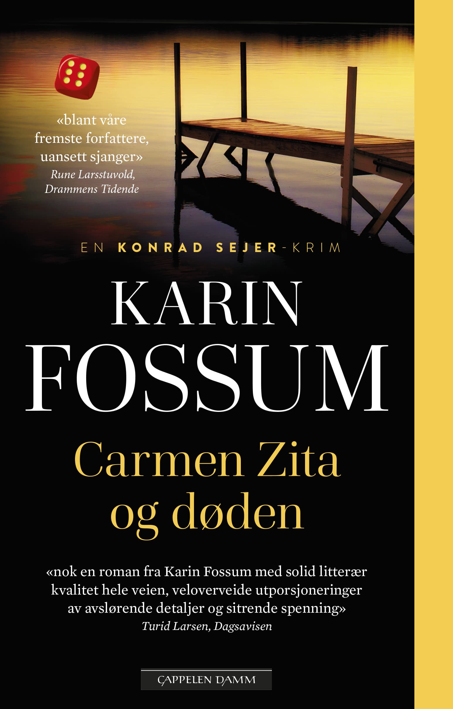 Omslag Carmen Zita og døden av Karin Fossum (Heftet)