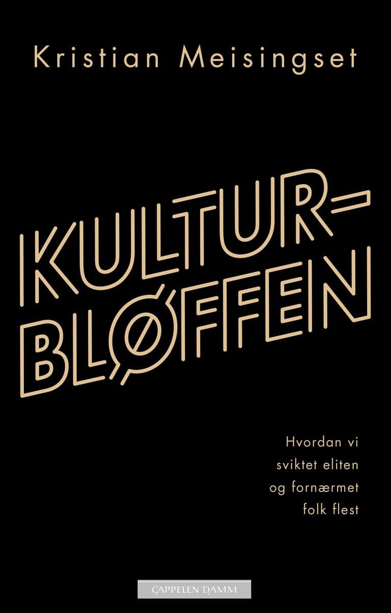 Omslag Kulturbløffen av Kristian Meisingset (Ebok)