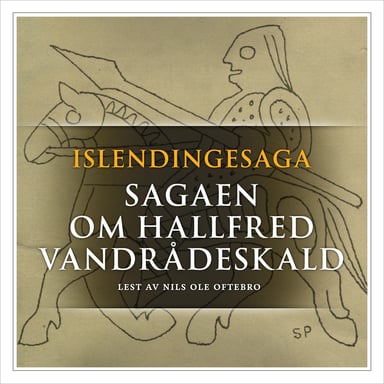 Omslag av "Sagaen om Hallfred Vandrådeskald"