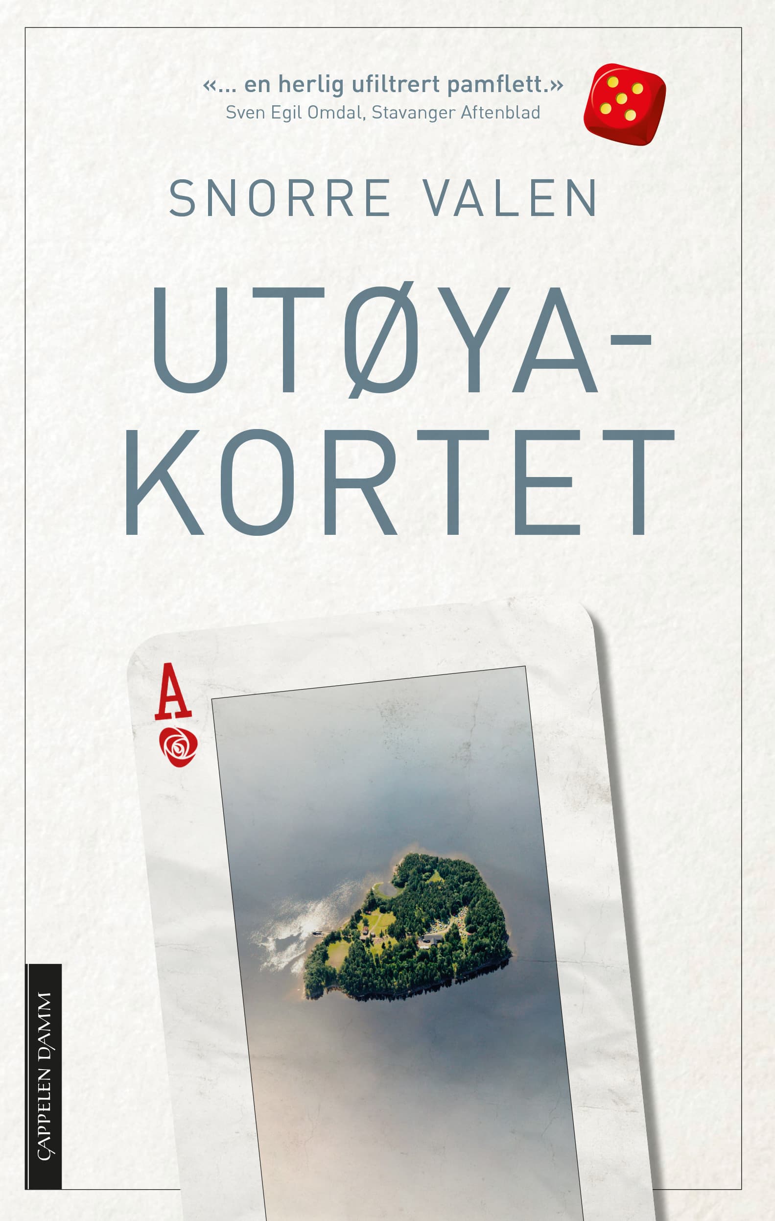 Omslag Utøyakortet av Snorre Valen (Heftet)