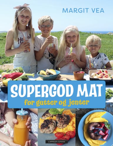 Omslag av "Supergod mat for gutter og jenter"