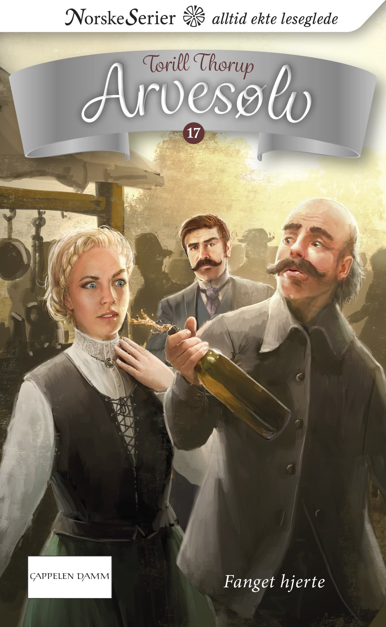 Omslag Fanget hjerte av Torill Thorup (Ebok)