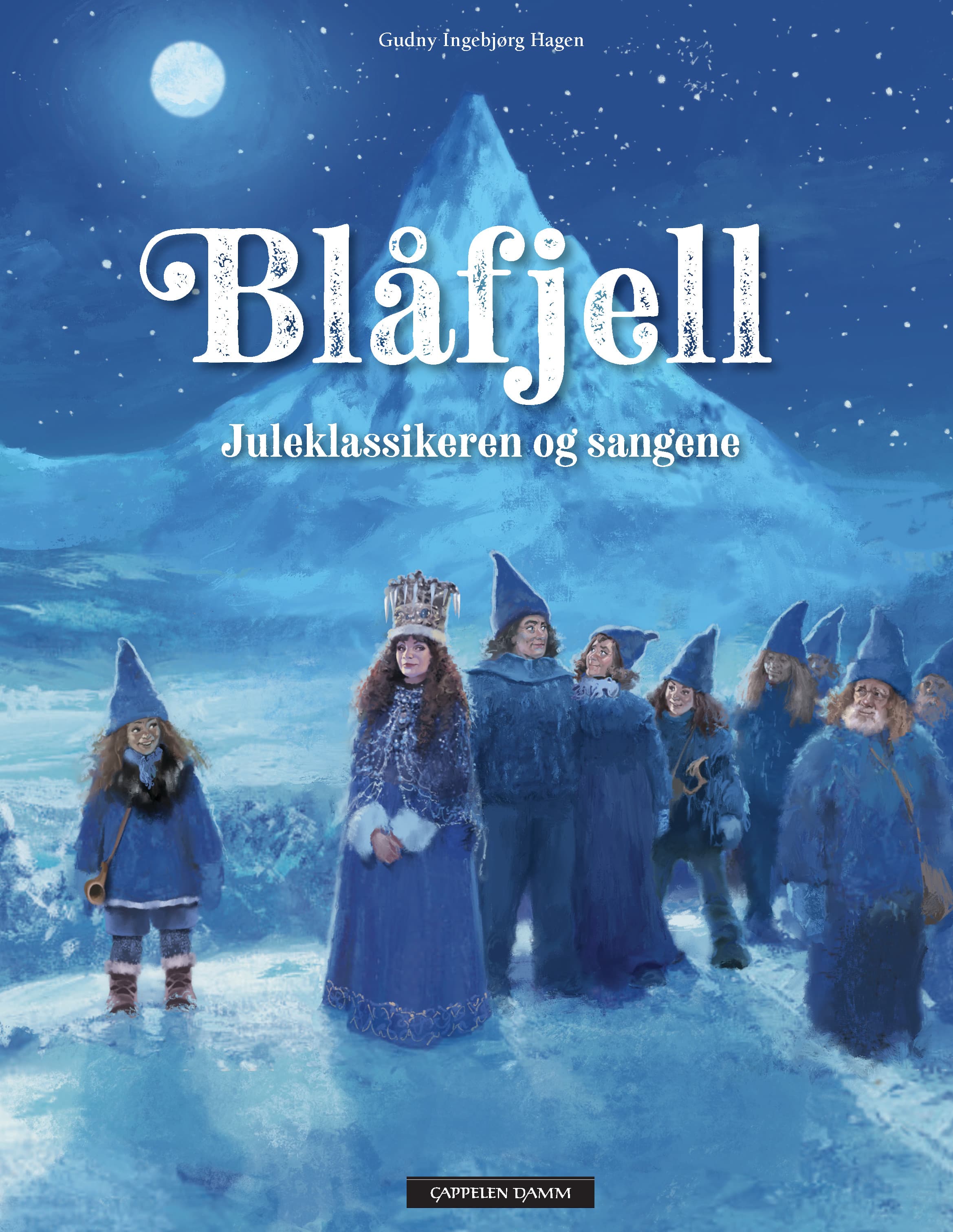 Omslag Blåfjell - juleklassikeren og sangene av Gudny Ingebjørg Hagen (Innbundet)