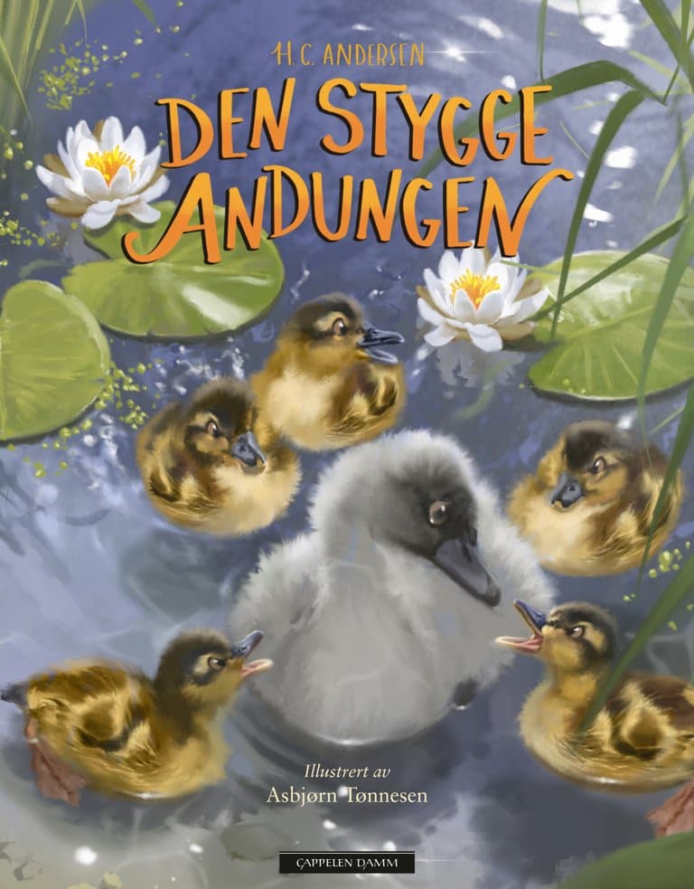 Omslag Den stygge andungen av H.C. Andersen (Innbundet)