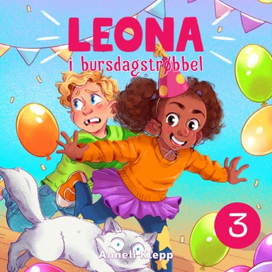 Omslag av "Leona i bursdagstrøbbel"