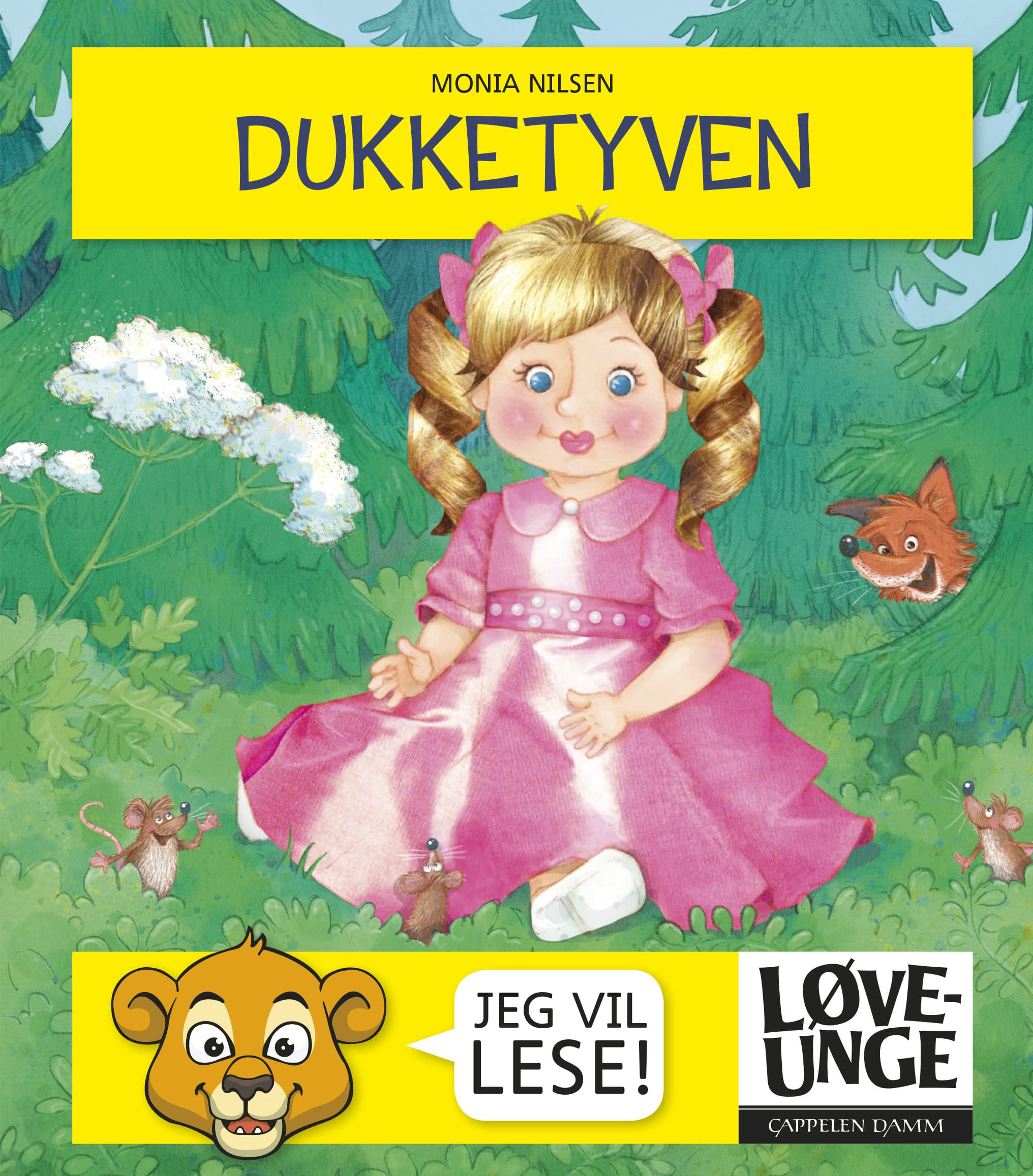 Omslag Løveunge - Dukketyven av Monia Nilsen (Ebok)