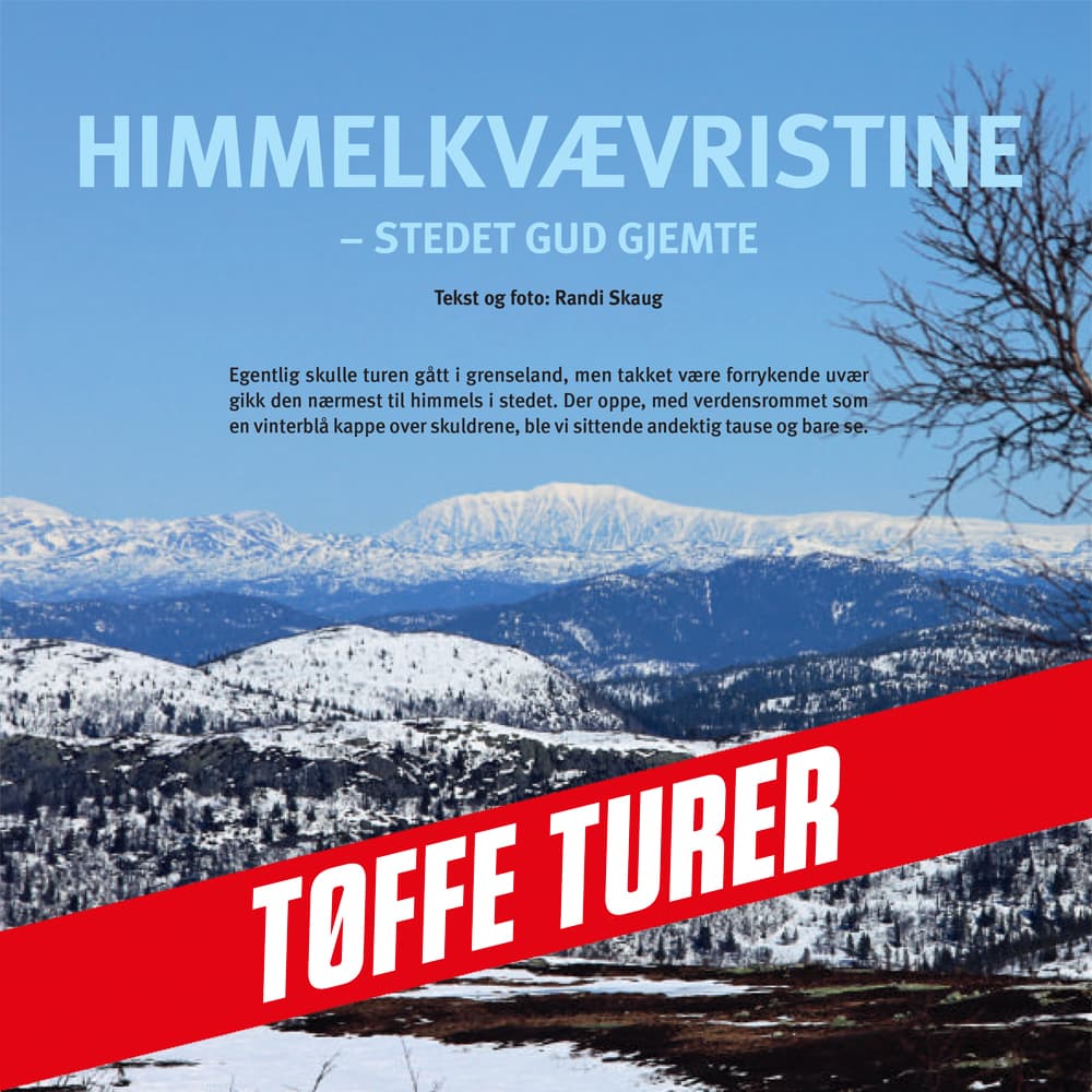 Omslag Himmelkvævristine - stedet Gud gjemte av Randi Skaug (Lydbok)