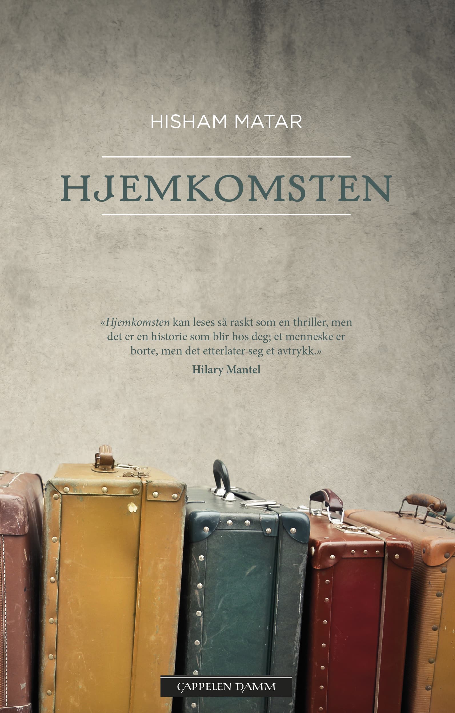 Omslag Hjemkomsten av Hisham Matar (Innbundet)