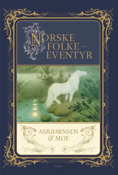 Omslag av "Norske folkeeventyr"