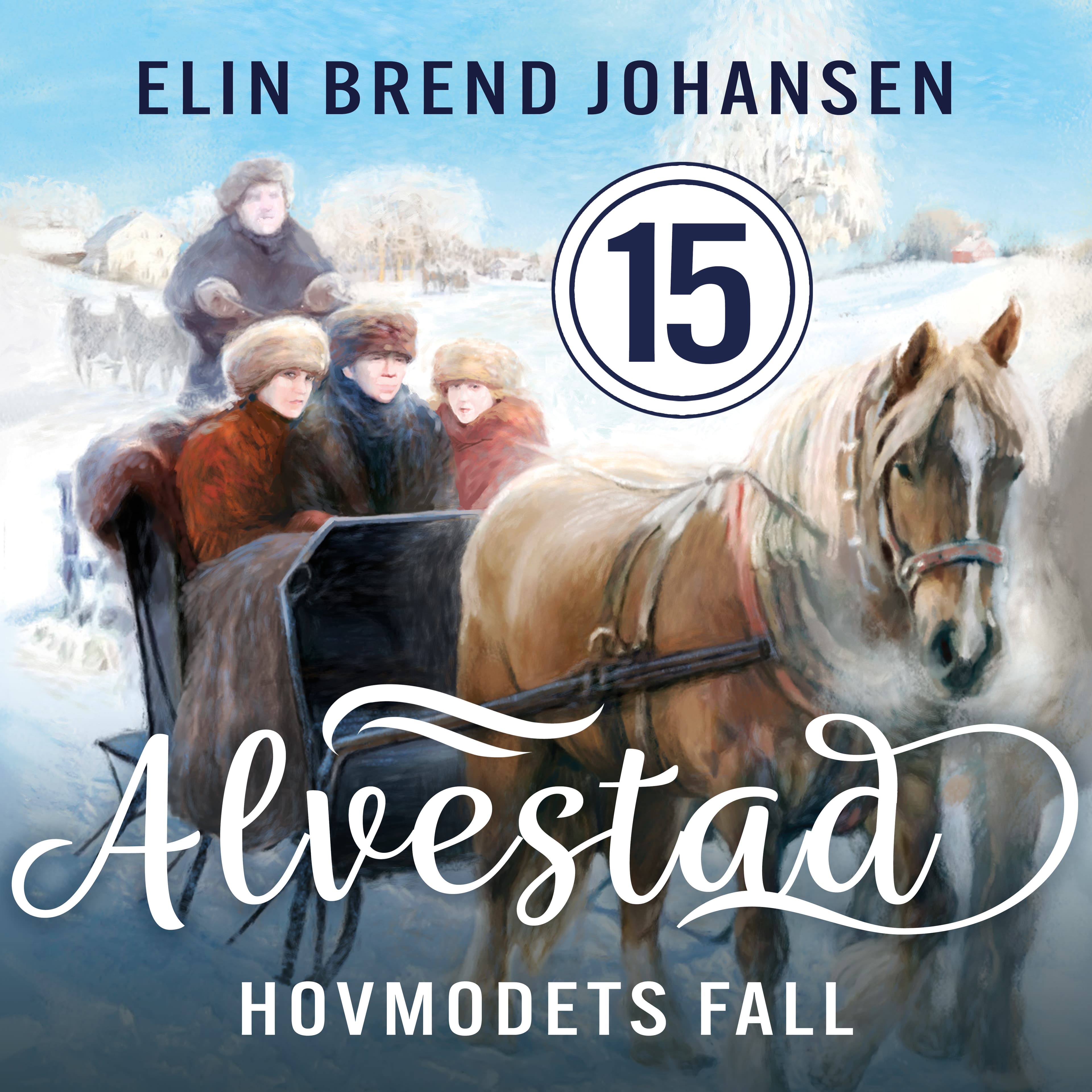 Omslag Hovmodets fall av Elin Brend Johansen (Lydbok)