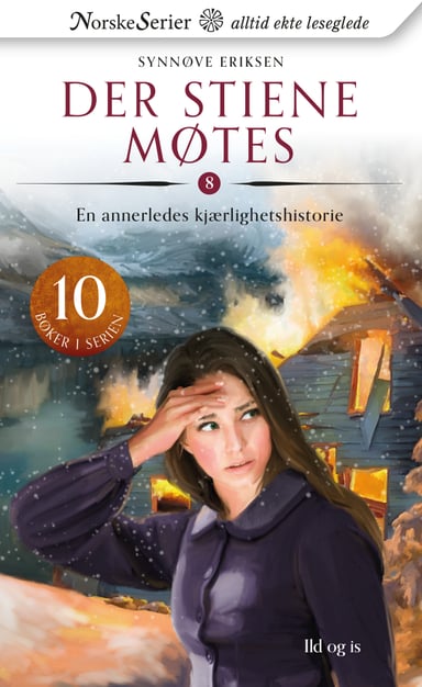Omslag av "Ild og is"