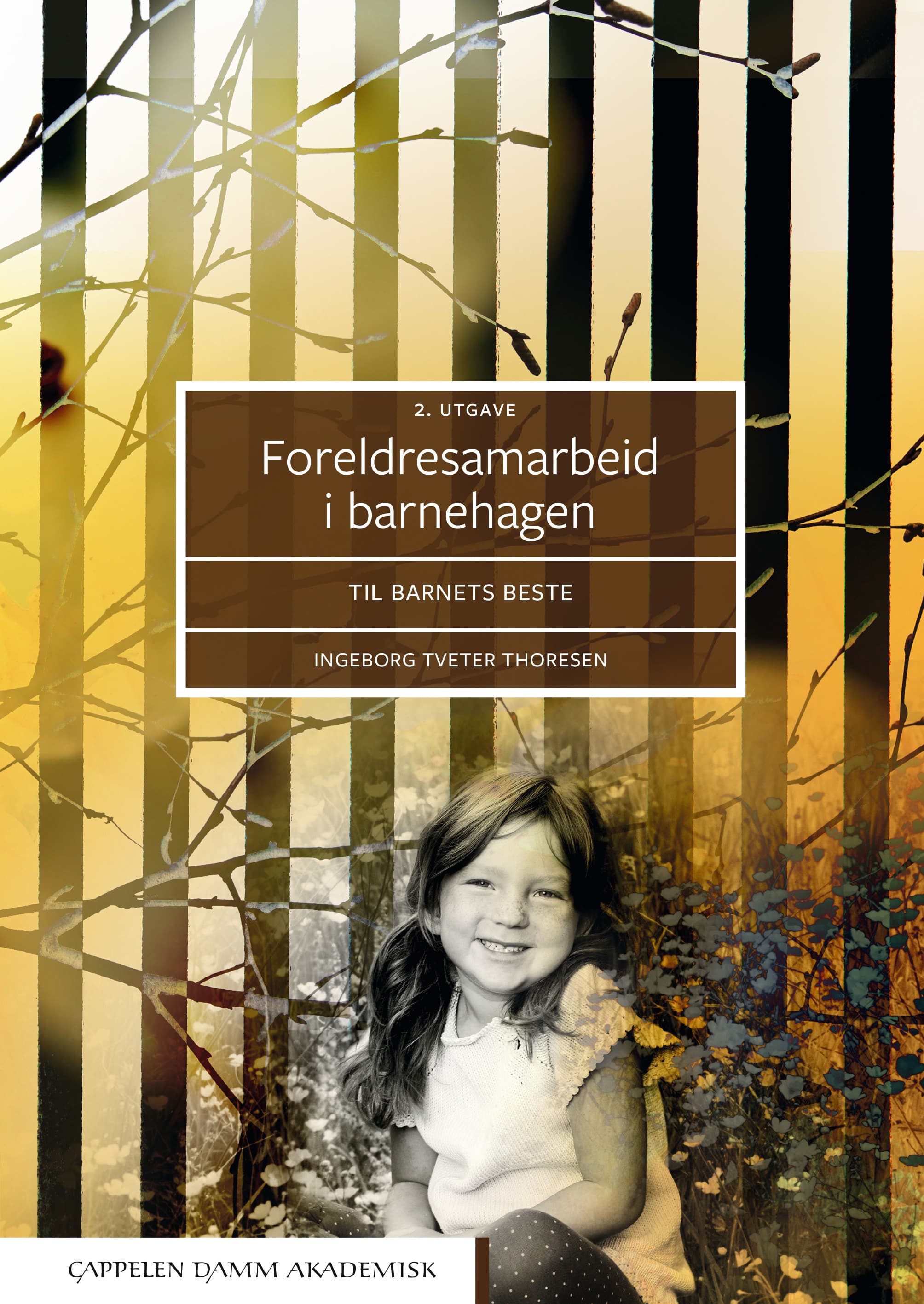 Omslag Foreldresamarbeid i barnehagen av Ingeborg Tveter Thoresen (Heftet)