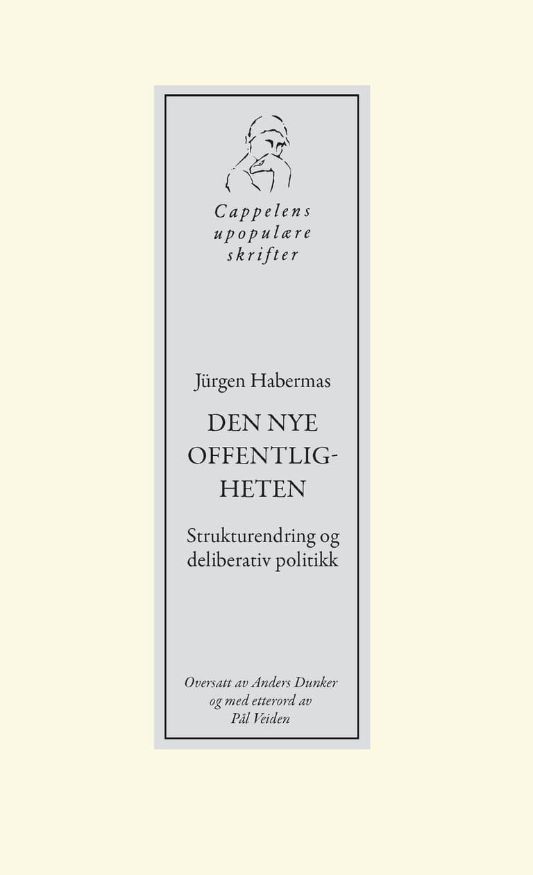 Omslag Den nye offentligheten av Jürgen Habermas (Ebok)