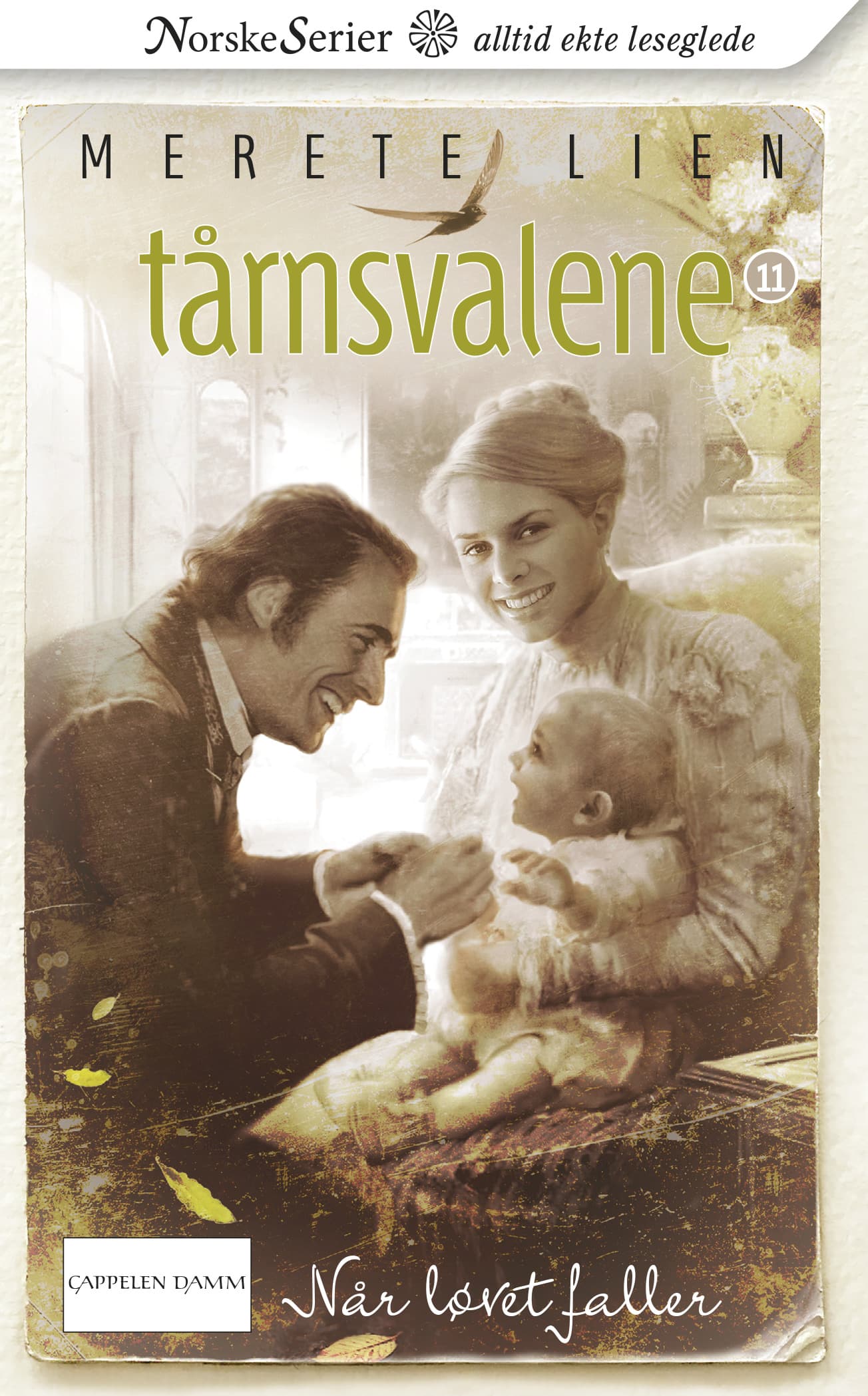 Omslag Når løvet faller av Merete Lien (Ebok)