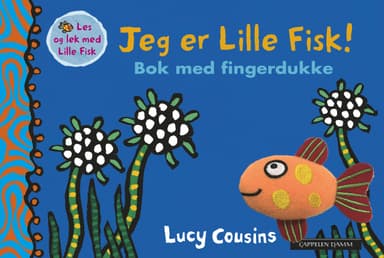 Jeg er Lille Fisk! - Bok med fingerdukke