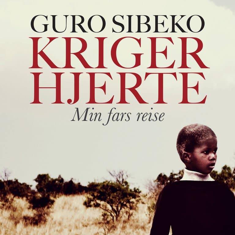 Omslag Krigerhjerte av Guro Sibeko (Lydbok)
