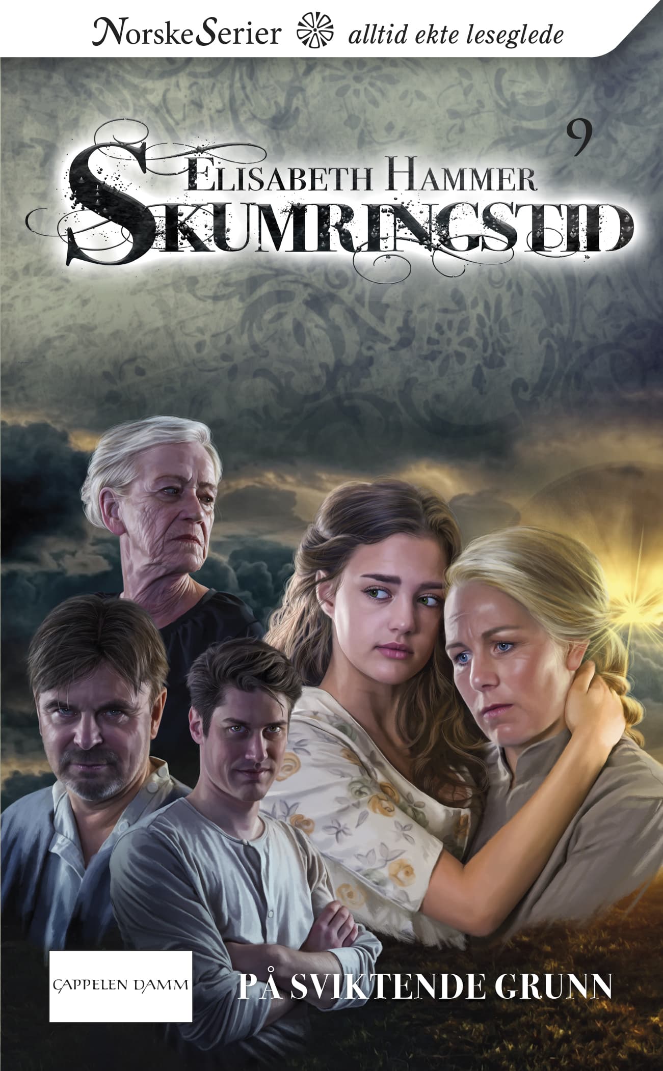 Omslag På sviktende grunn av Elisabeth Hammer (Heftet)