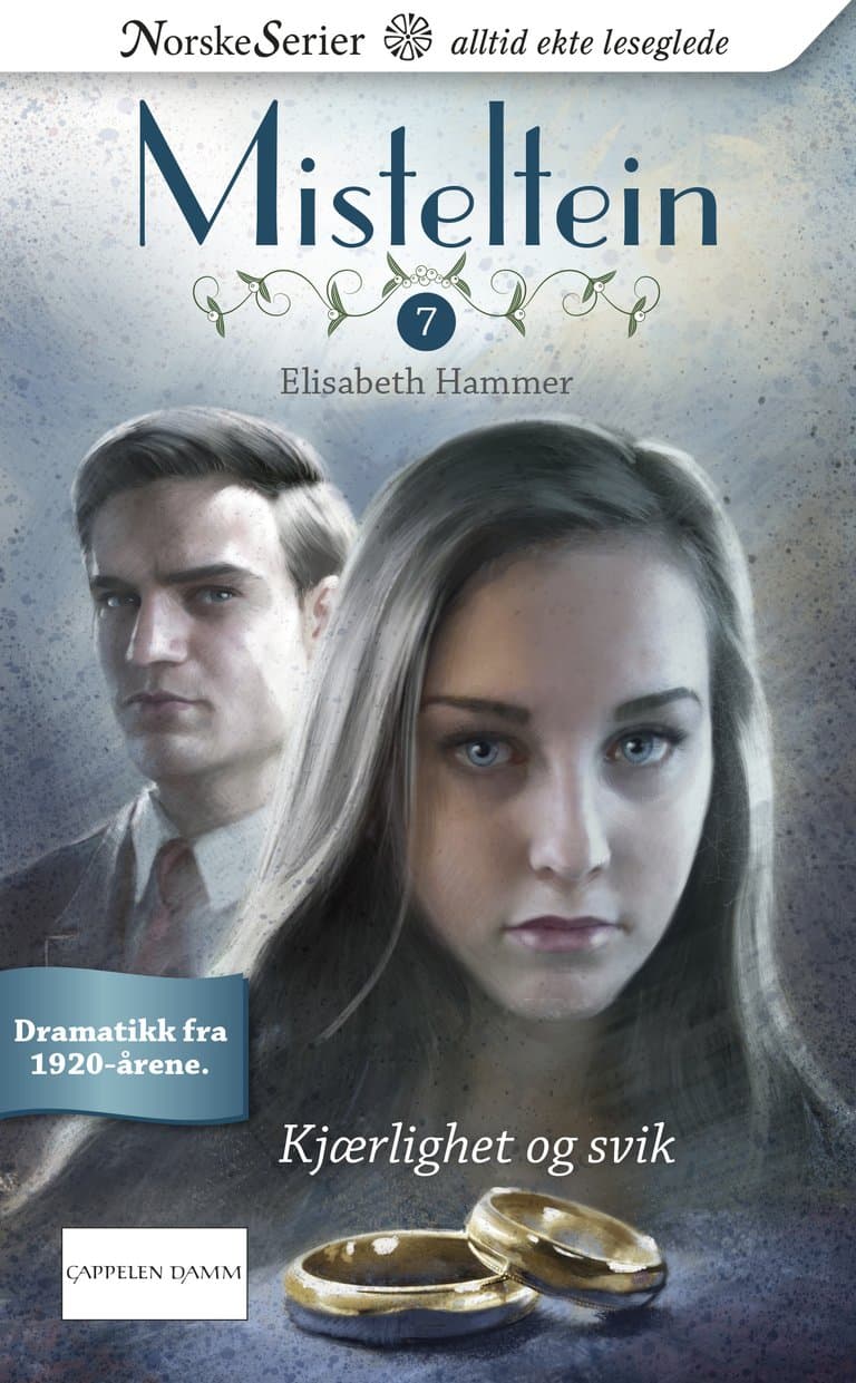 Omslag Kjærlighet og svik av Elisabeth Hammer (Ebok)