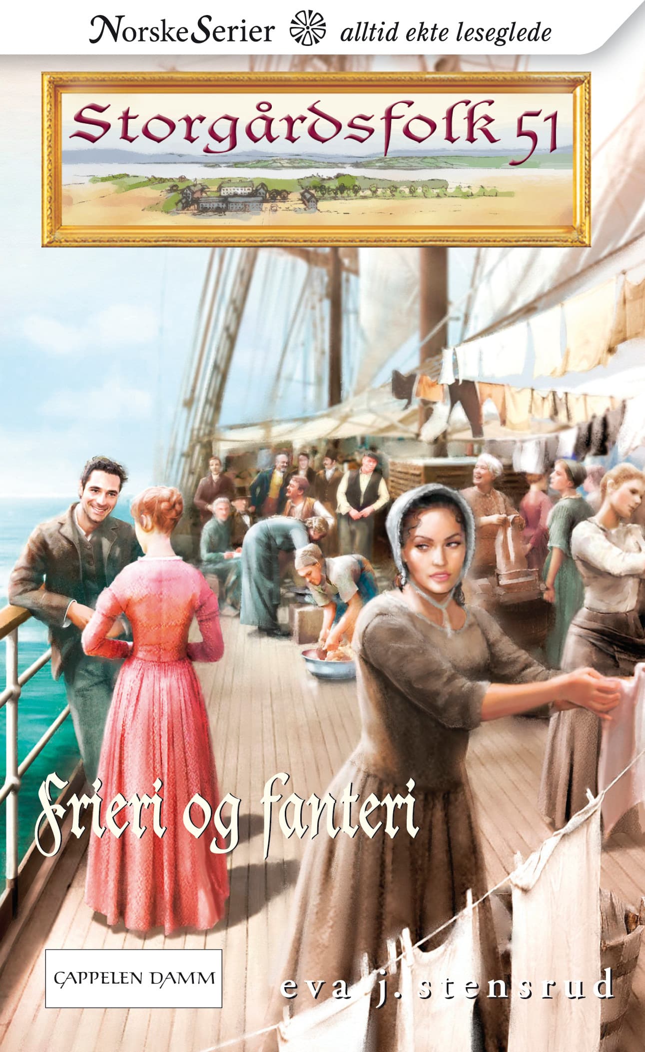 Omslag Frieri og fanteri av Eva J. Stensrud (Ebok)