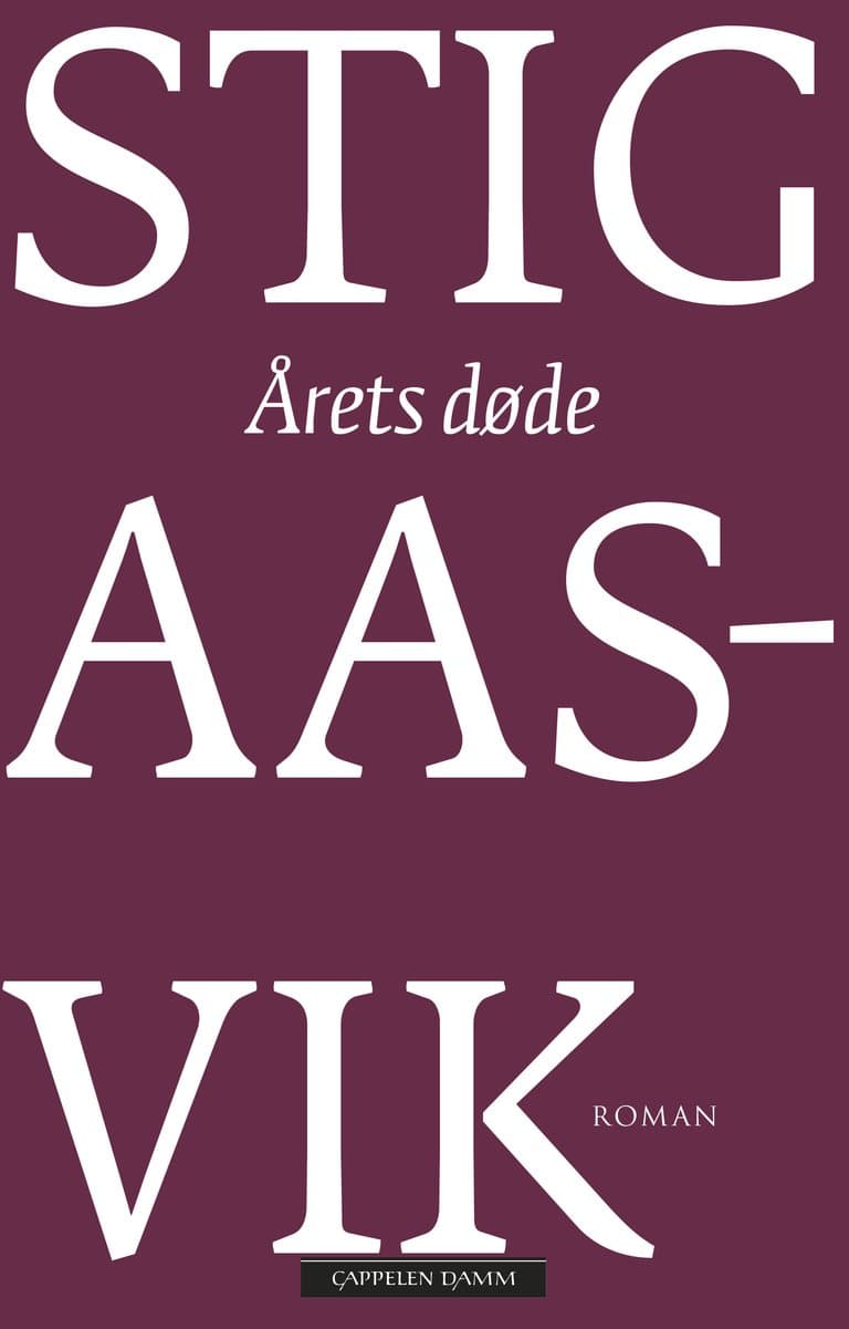 Omslag Årets døde av Stig Aasvik (Ebok)